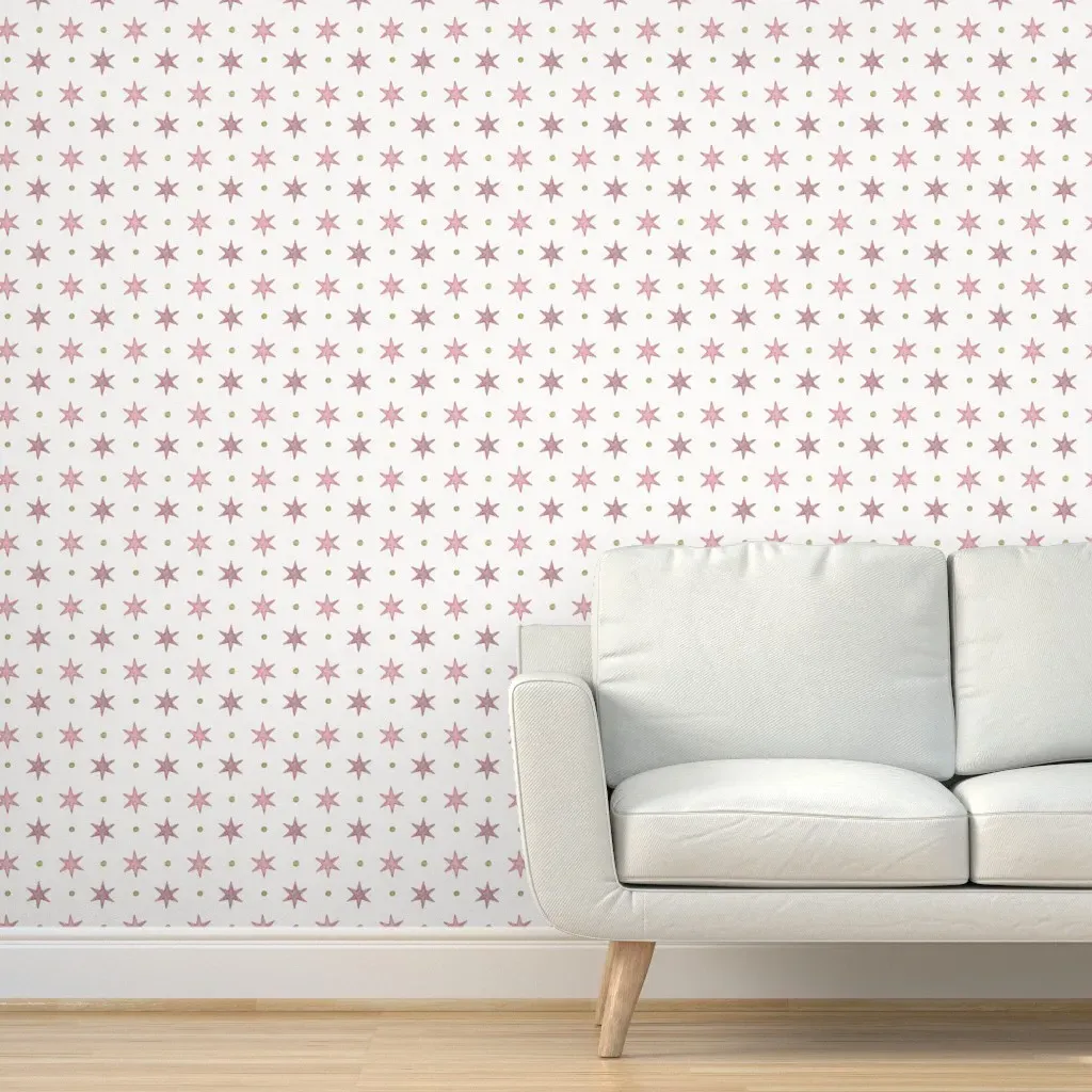 Birmingham Stella Peel and Stick Wallpaper - Ochre Rose product
