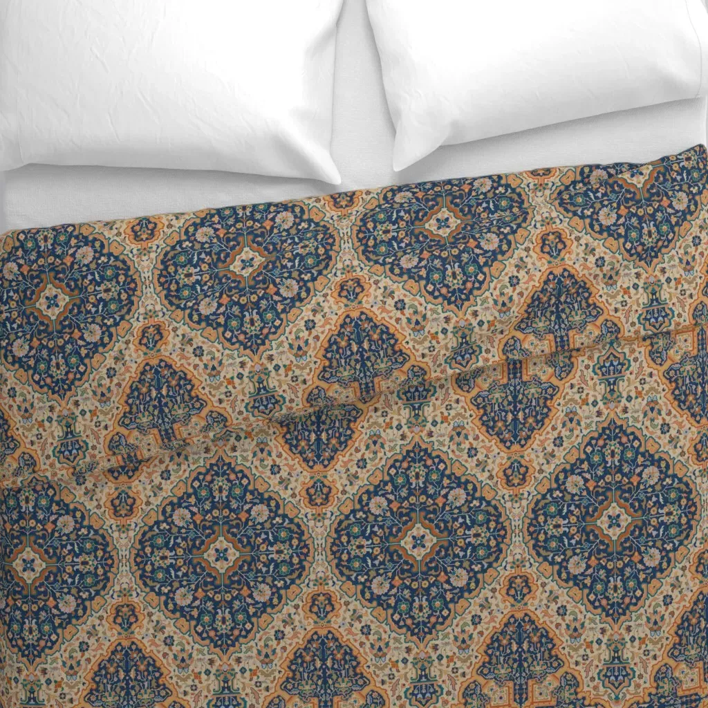 Bisāṭ 688C Duvet Cover - Dark Blue alternate view