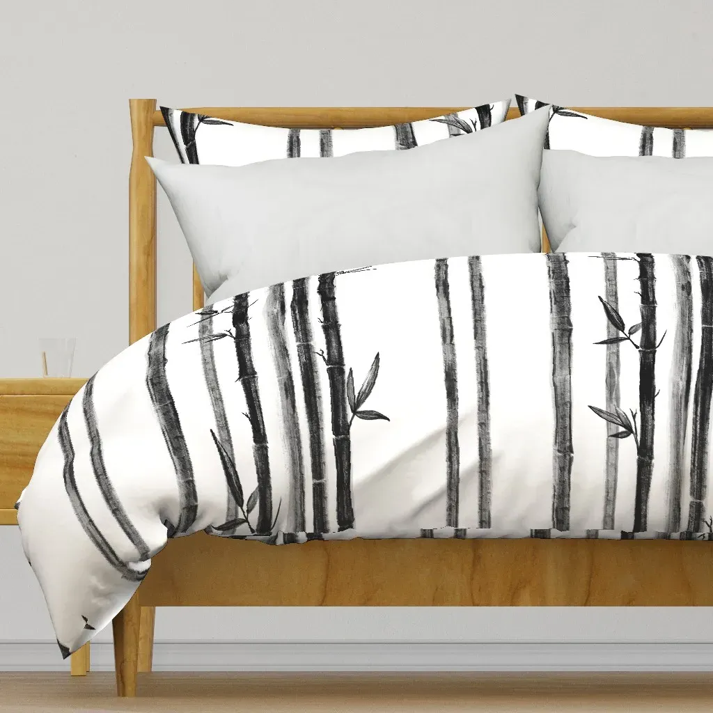 Black Bamboo Duvet Cover product