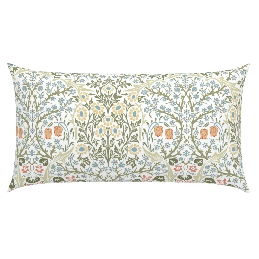 Blackthorn William Morris Floral King Pillow Sham - Blue product
