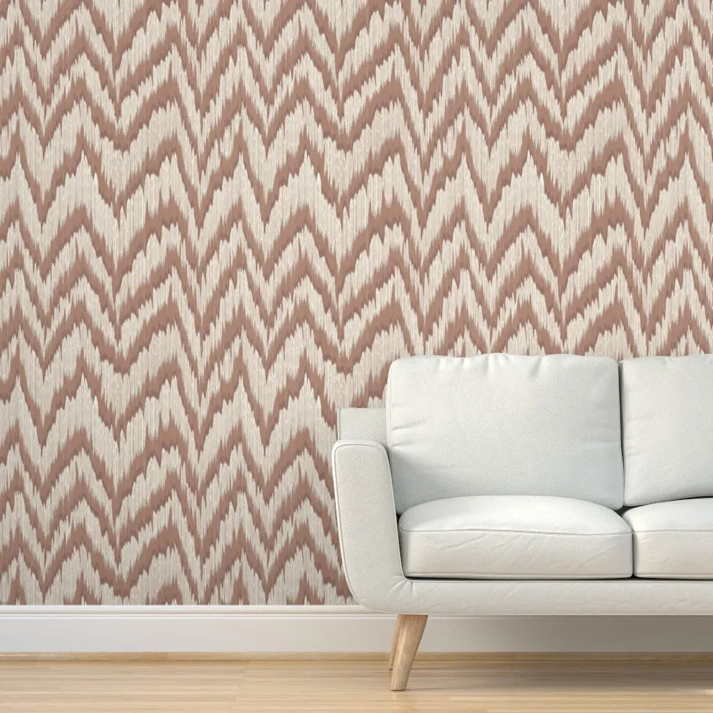Blaze Peel and Stick Wallpaper - Dusty Rose product