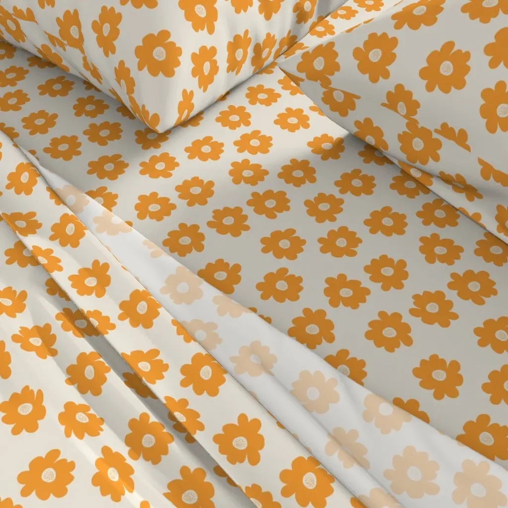 Blender-Flowers Full Sheet Set - Orange alternate view