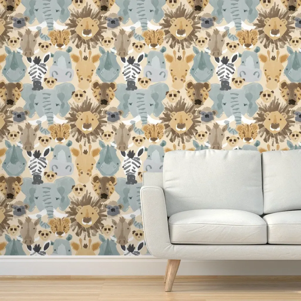 Bless The Rains Peel and Stick Wallpaper - Beige product
