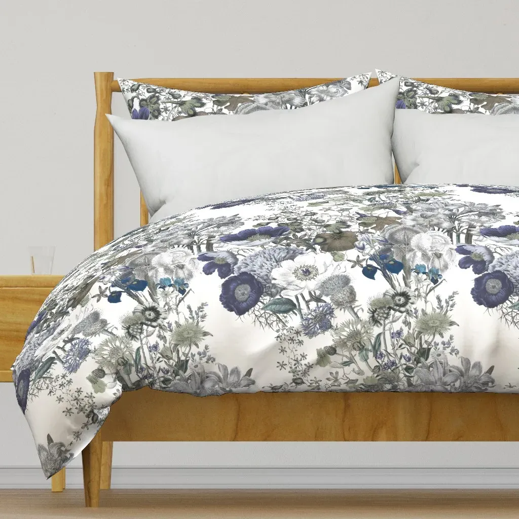 Bloomin' Lovely Westhaven Duvet Cover - Dusty Blue product