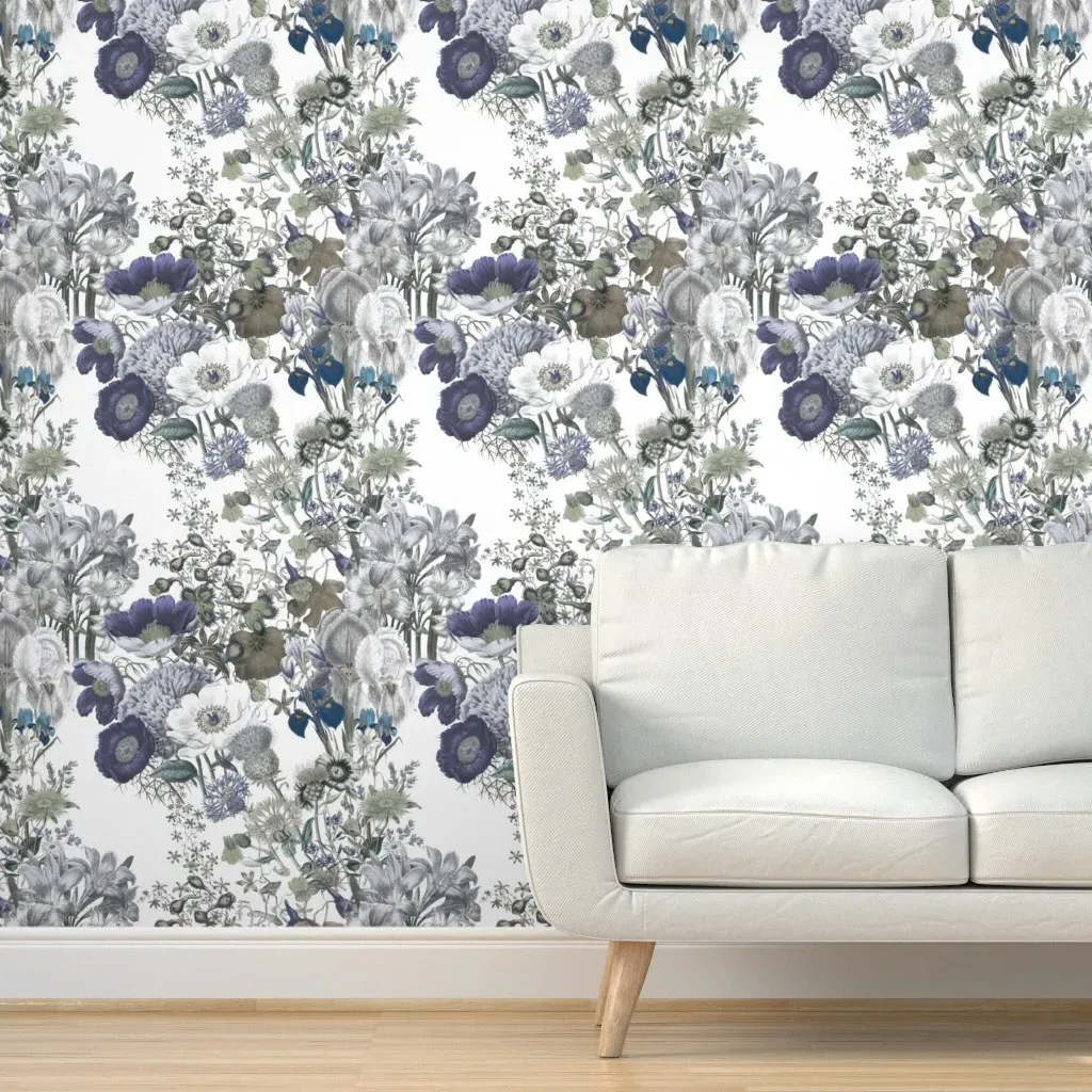 Bloomin' Lovely Westhaven Initials Peel and Stick Wallpaper - Green product
