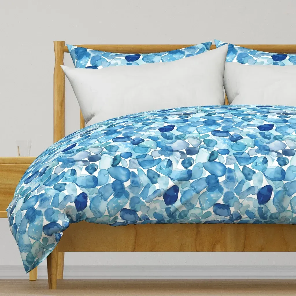Blue Stones Duvet Cover - Blue product