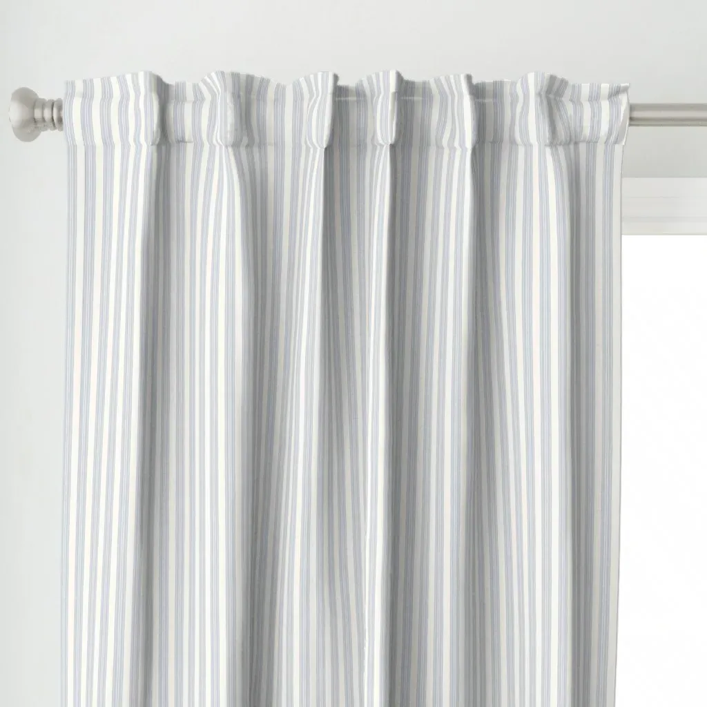 Blues 2 Anderson Curtain Panel - Light Gray alternate view