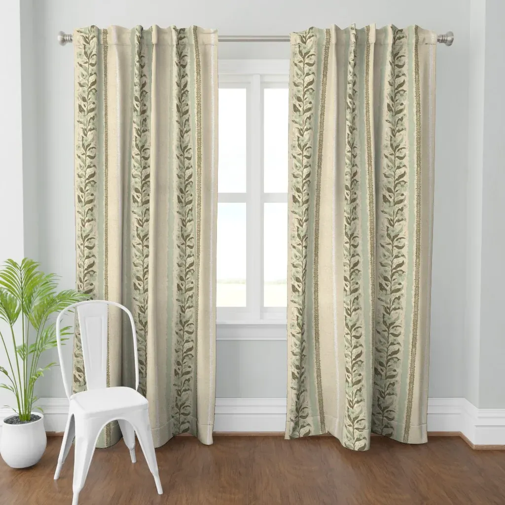 Boheme & Bloom Wild Curtain Panel - Green product