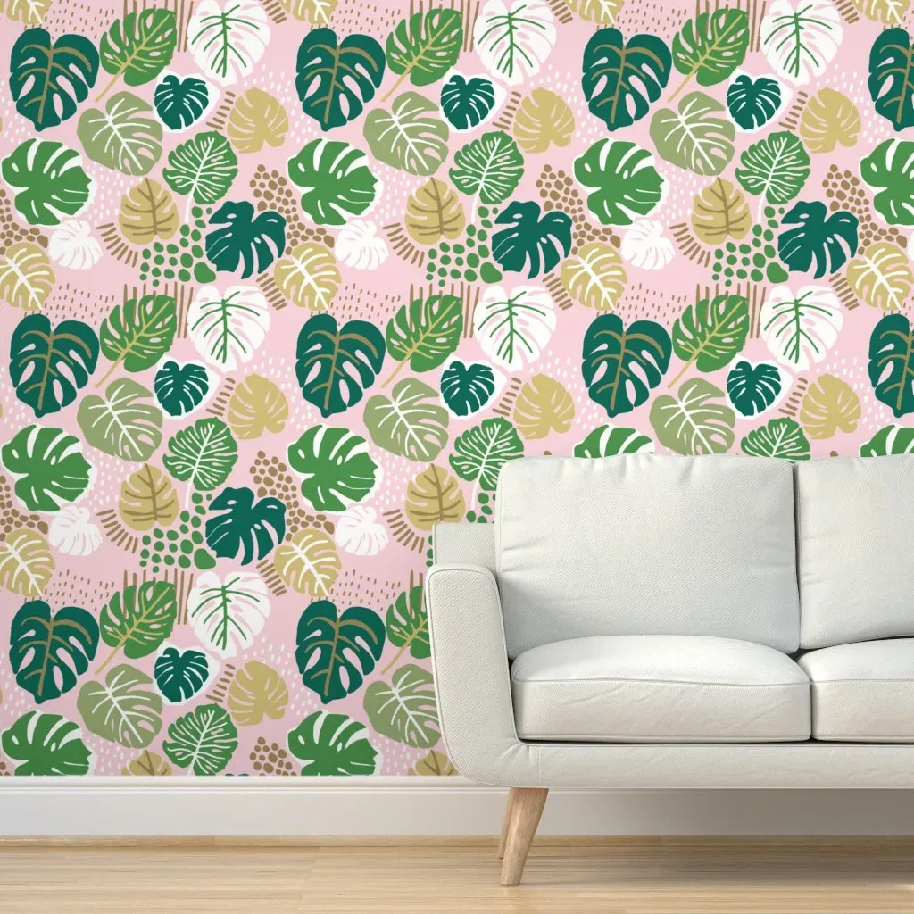 Bohemian Paradise No7 Peel and Stick Wallpaper - Green product