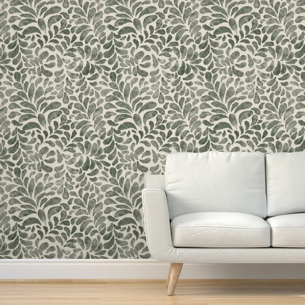 Boho Jungle Peel and Stick Wallpaper - Sage Green product