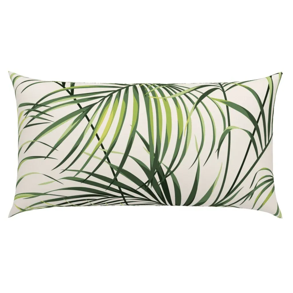 Boho Palms King Pillow Sham - Green product