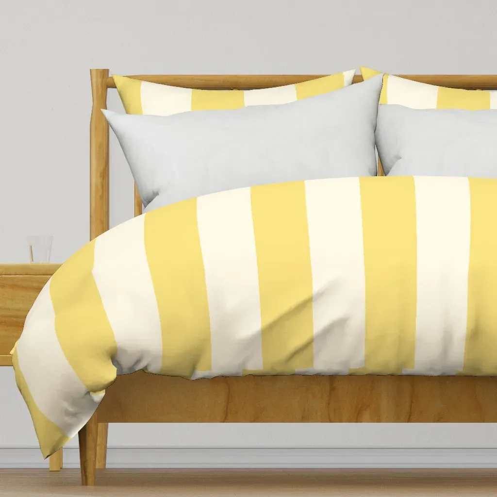 Bold Regular Duvet Cover - Lemon Yellow product