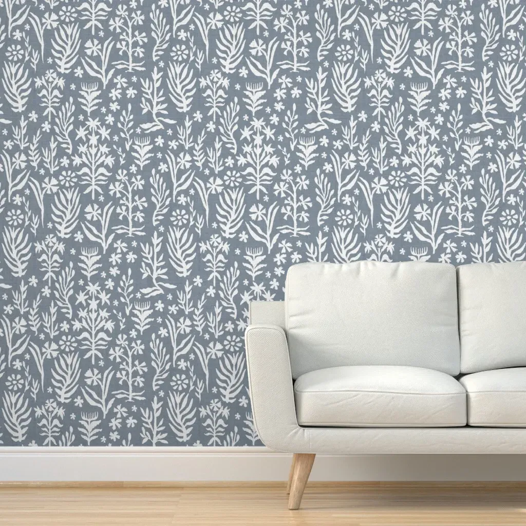 Botanica Peel and Stick Wallpaper Removable - Blue product