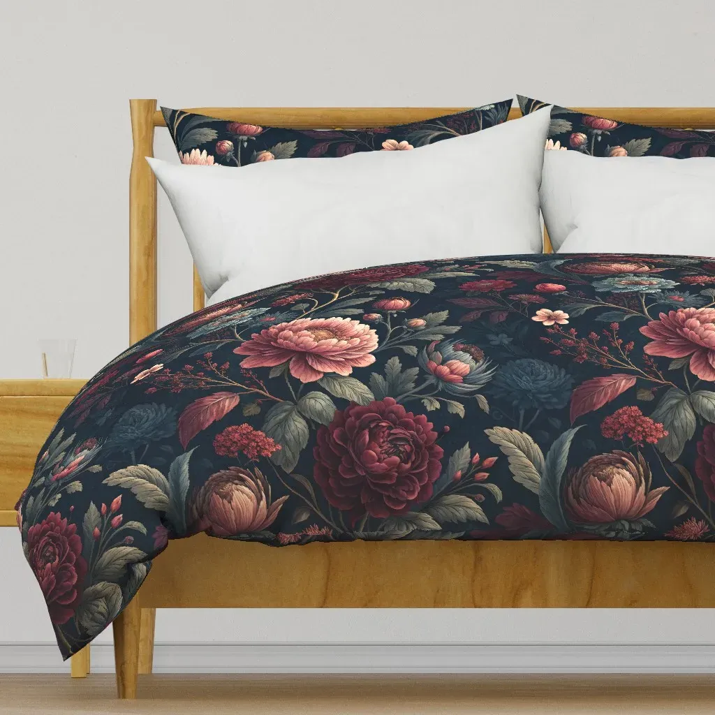 Botanical Bloom Duvet Cover - Pink product