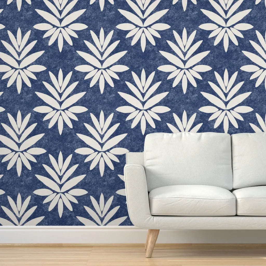 Botanical Blooms Boho Peel and Stick Wallpaper - Ivory product