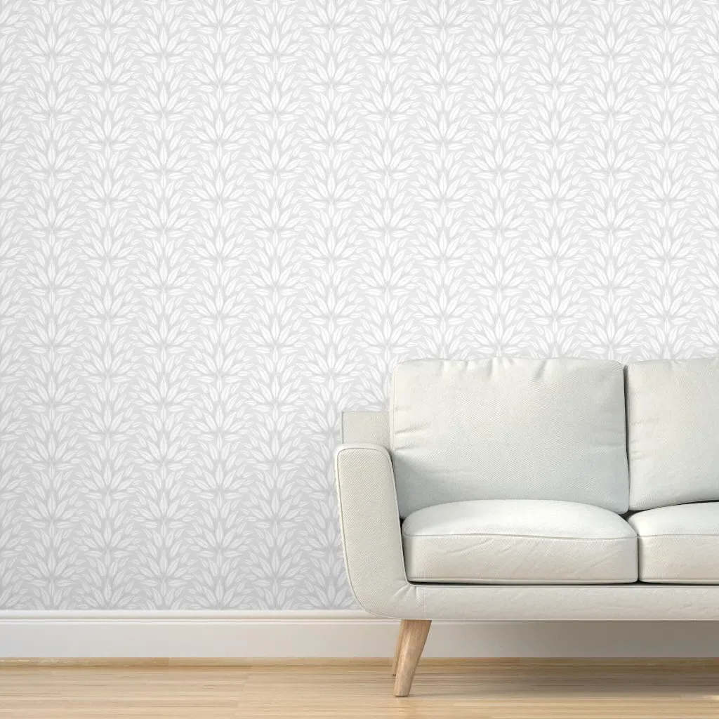 Botanical Blossom Peel and Stick Wallpaper - Ivory White product