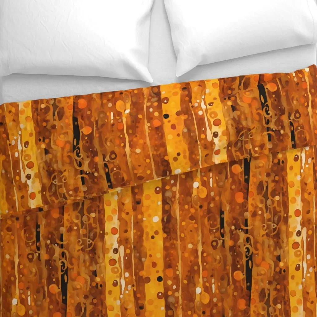 Brandie Duvet Cover - Amber alternate view