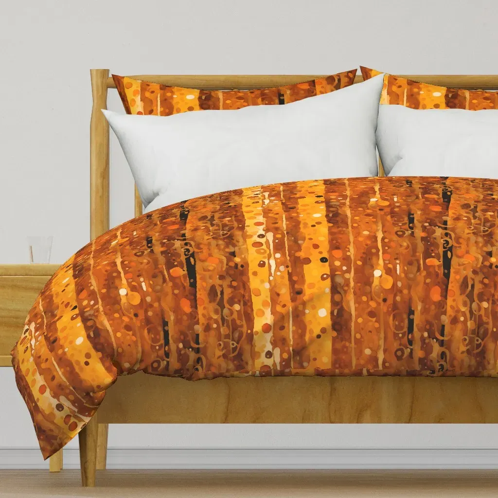 Brandie Duvet Cover - Amber product