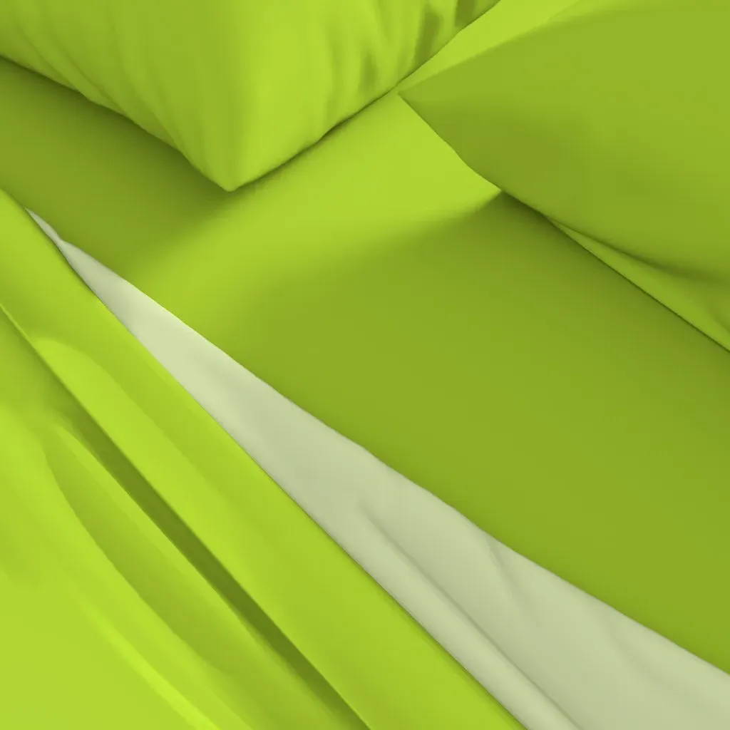 Bright Acid Lime Queen Sheet Set - Chartreuse alternate view