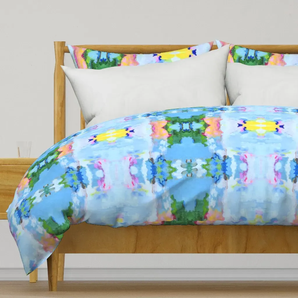 Bright Summer Sky Duvet Cover - Blue product