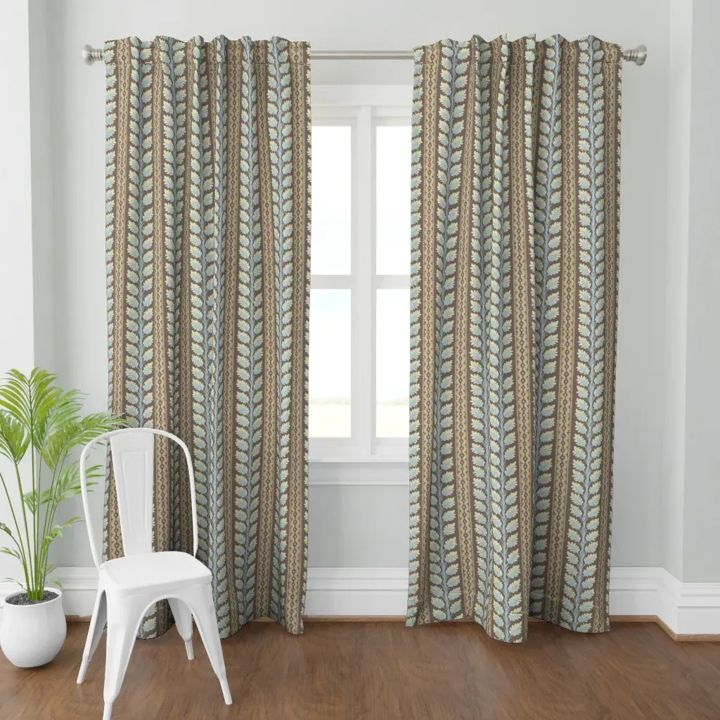 Brittany On Cocoa Curtain Panel - Taupe product