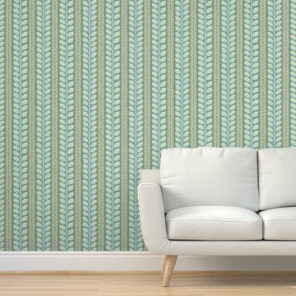 Brittany Peel and Stick Wallpaper - Sage Green product