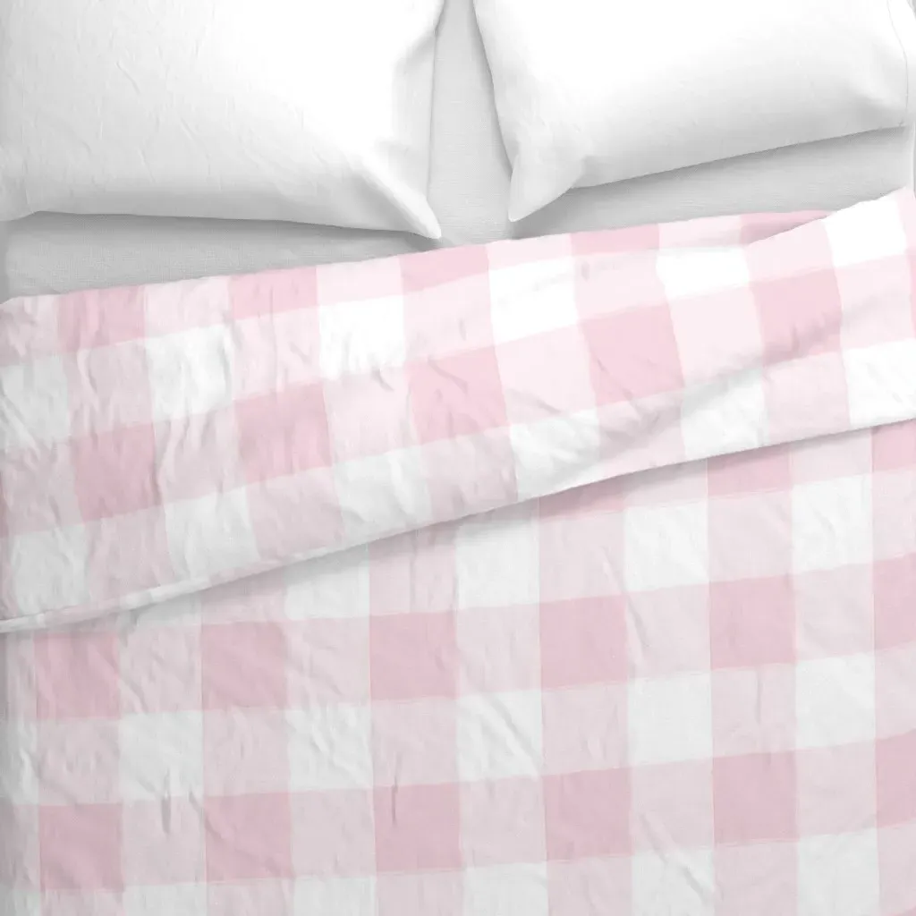 Buffalo Check Duvet Cover - Pink alternate view