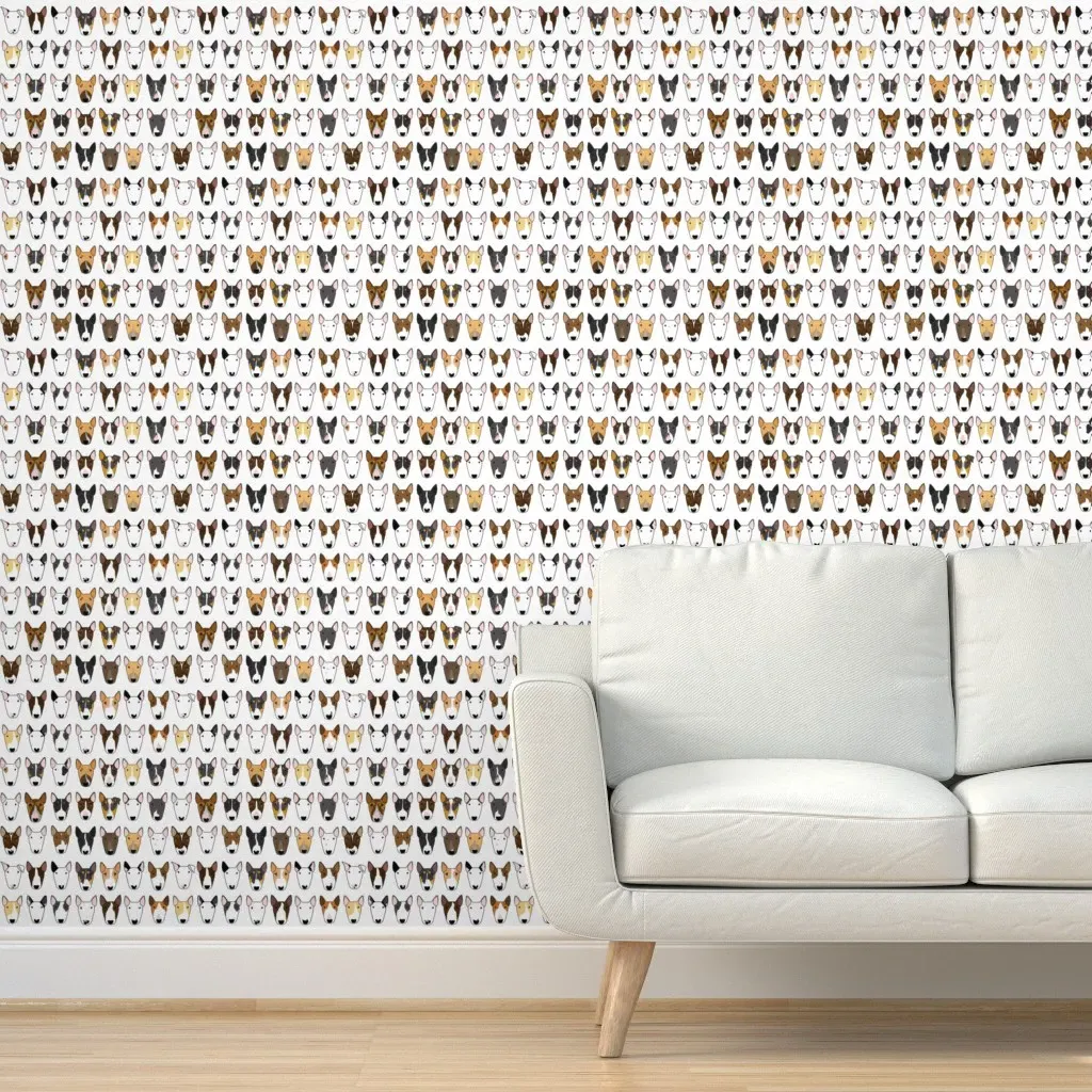 Bully Blend Peel and Stick Wallpaper - White product