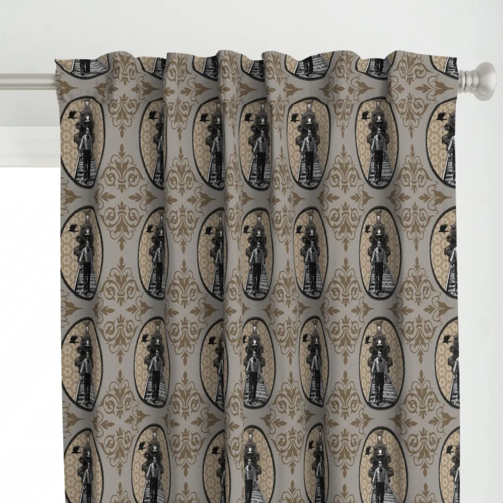 Buster V02 Curtain Panel - Beige alternate view