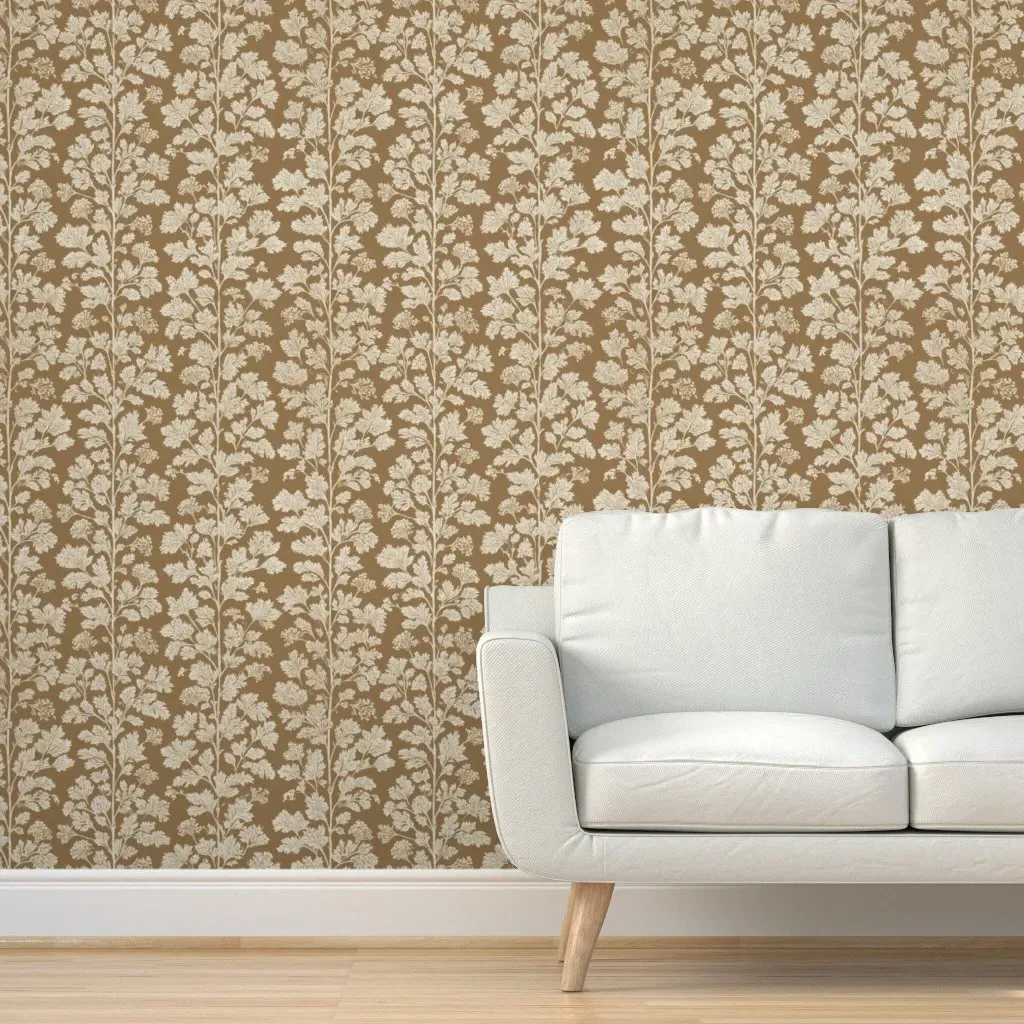 Buy Me A Coffee Peel and Stick Wallpaper - Beige product