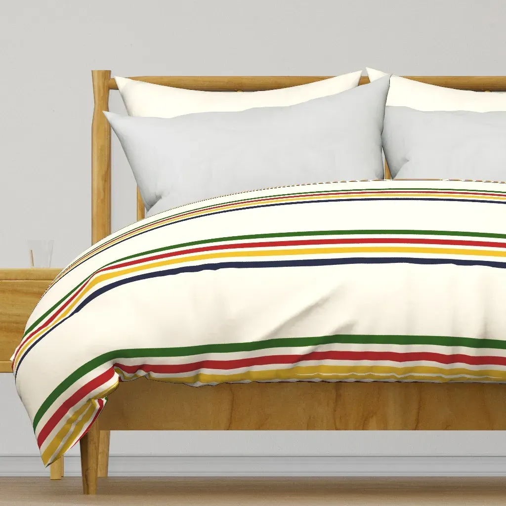 By The Bay Duvet Cover - Green product