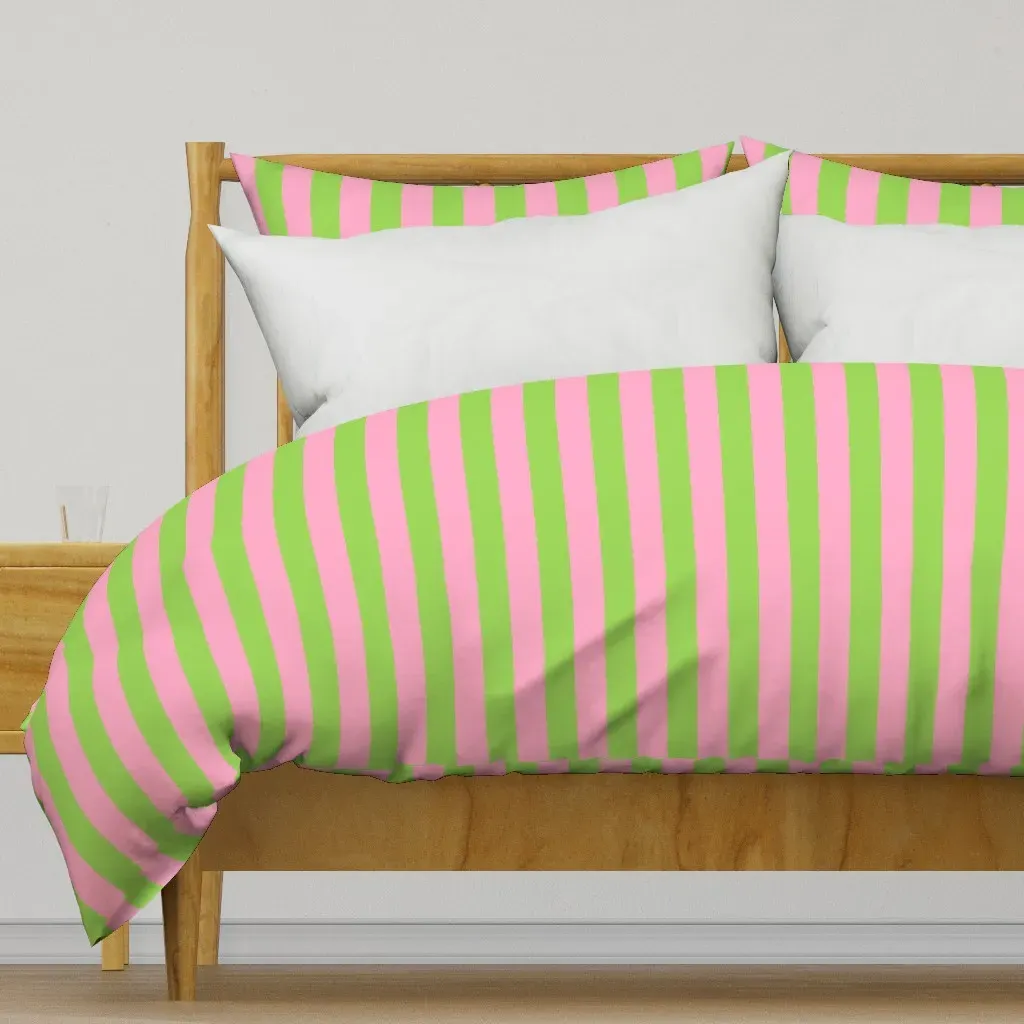 Cabana Stripes Duvet Cover - Lime product