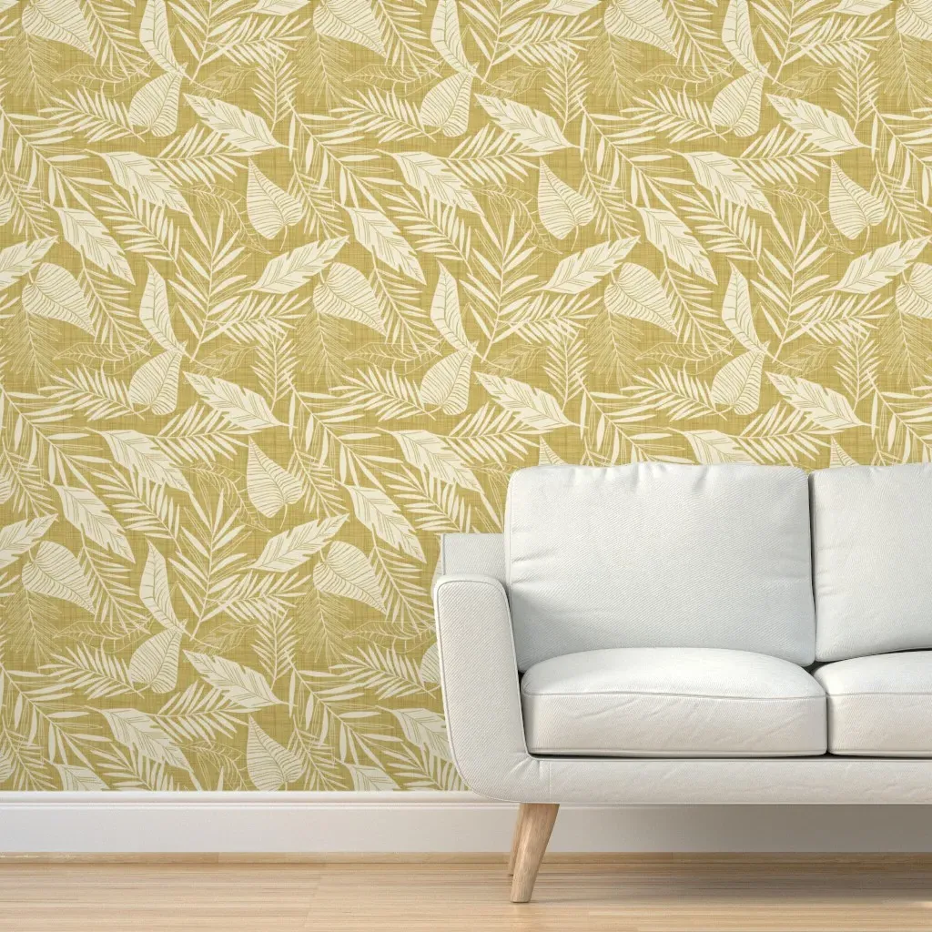 Cabana Tropics Peel and Stick Wallpaper - Beige product