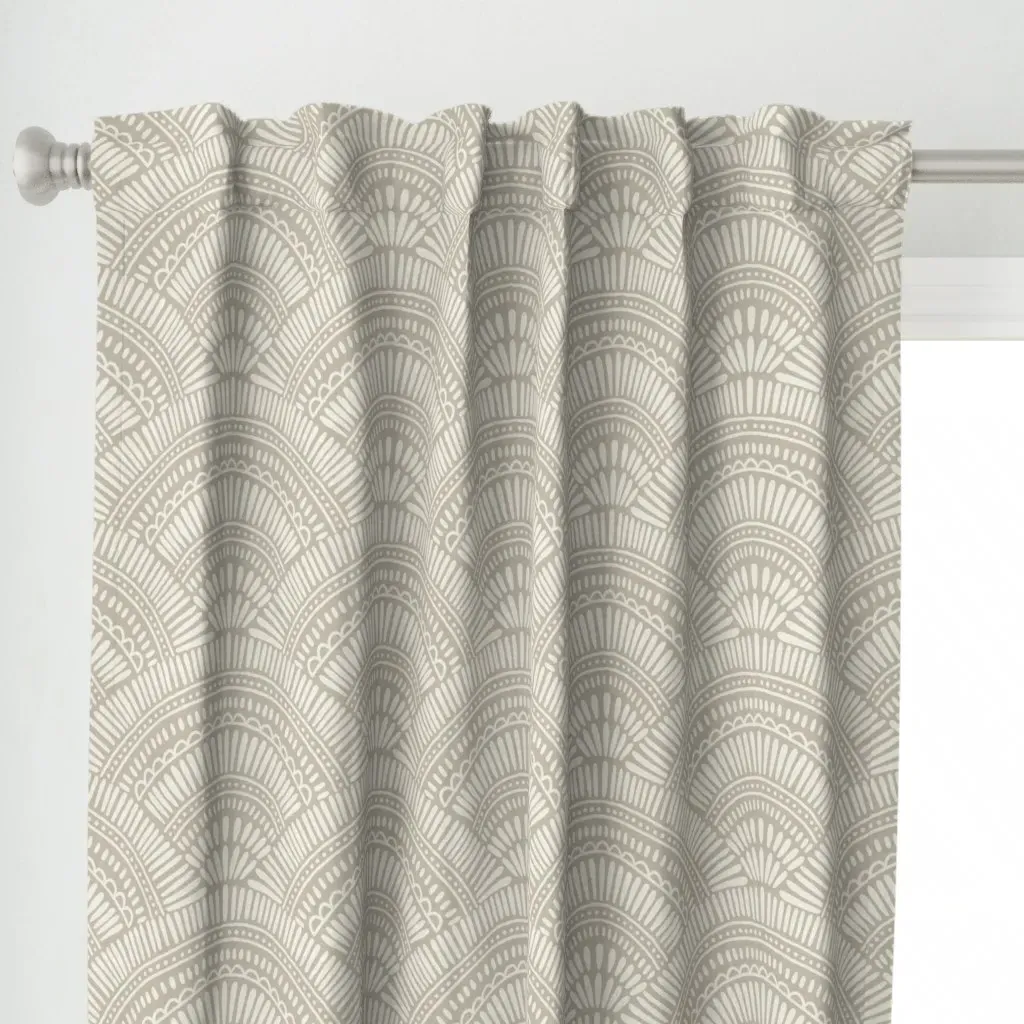 Calliope Curtain Panel - Off-White alternate view