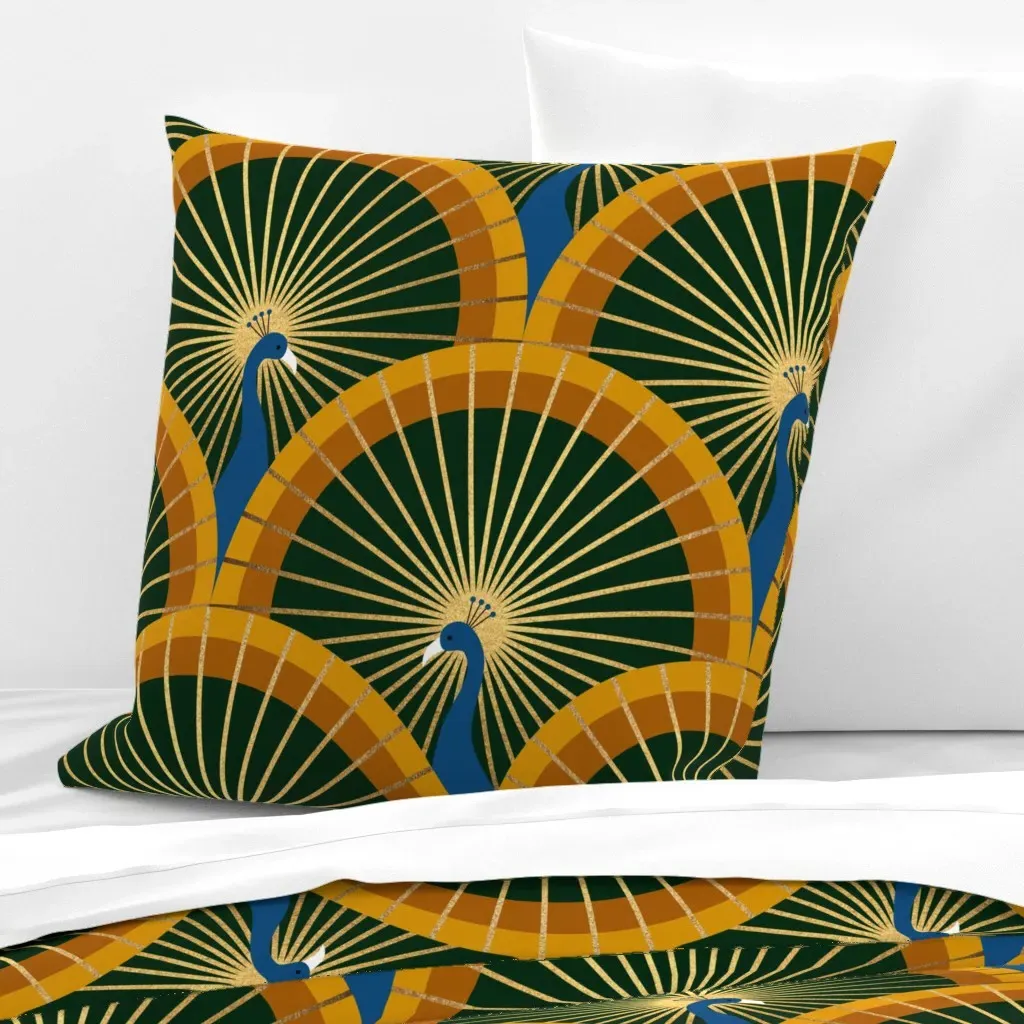 Calypso Euro Pillow Sham - Dark Teal product