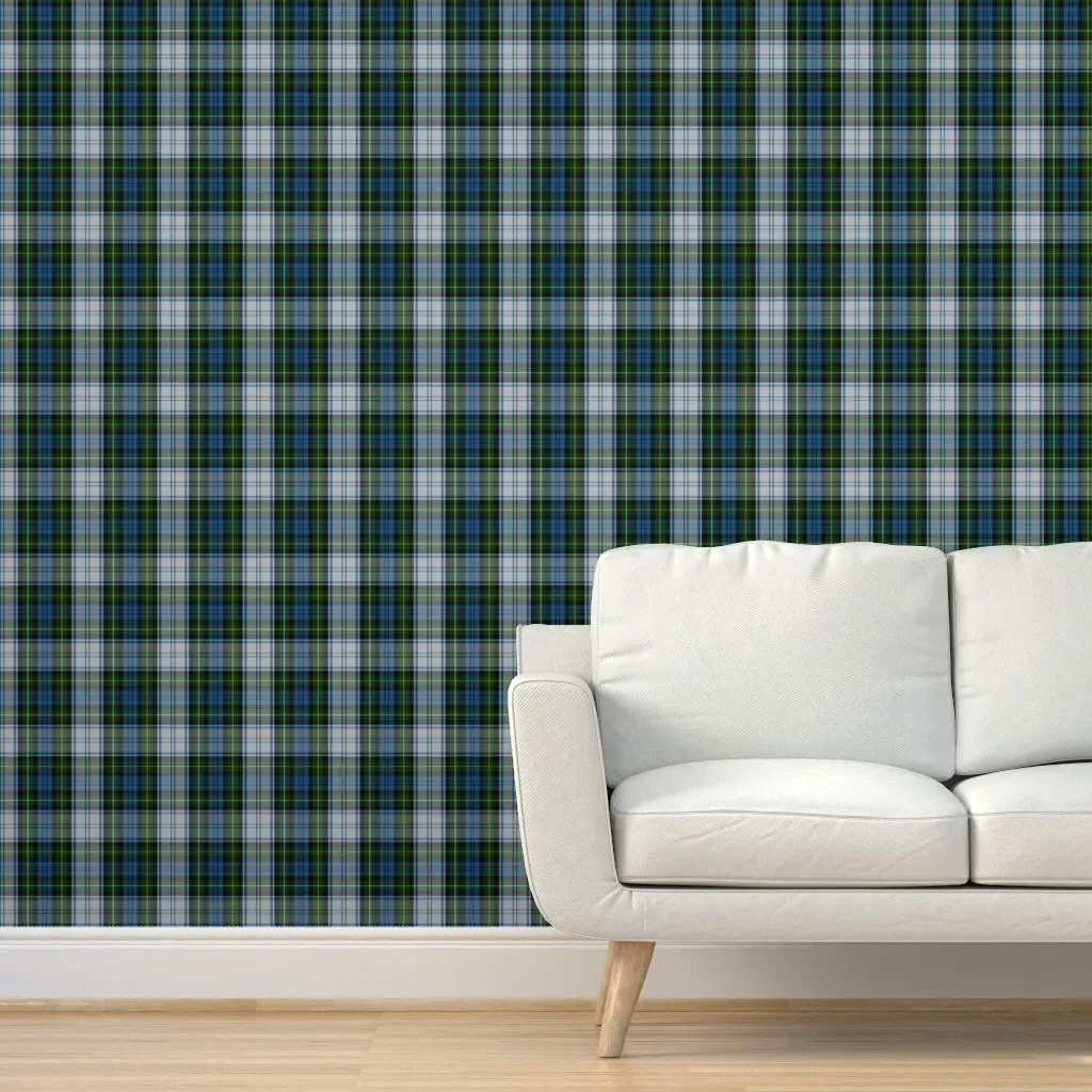Campbell Dress Tartan Peel and Stick Wallpaper - Green, Blue product