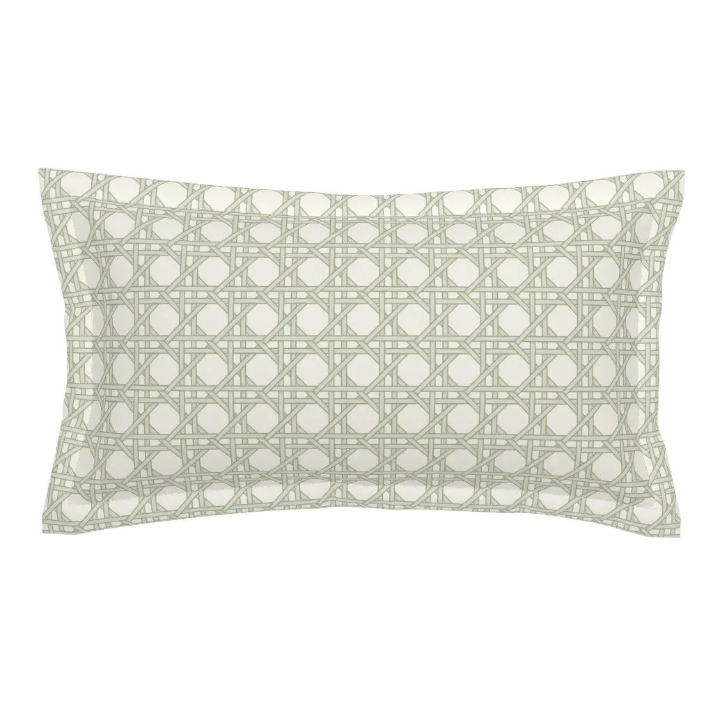 Cane King Pillow Sham - Sage Green product