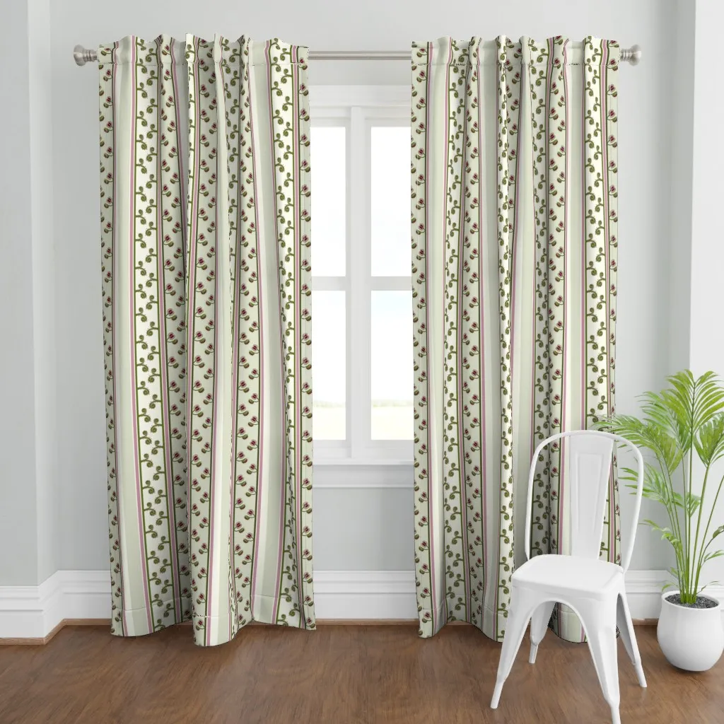 Carnivorous Vertical Curtain Panel - Green product