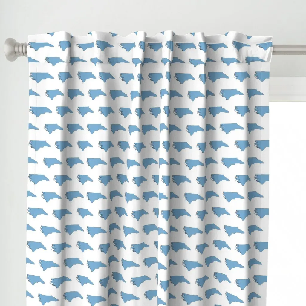 Carolina Blue Curtain Panel - Light Blue alternate view