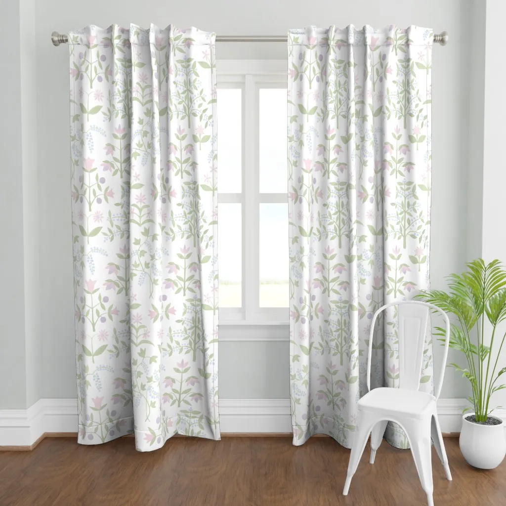 Caroline Blythe Curtain Panel - Light Green product