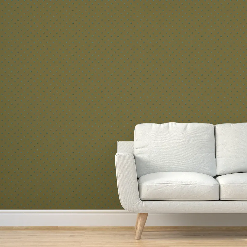 Celestia Small Print Peel and Stick Wallpaper - Teal product