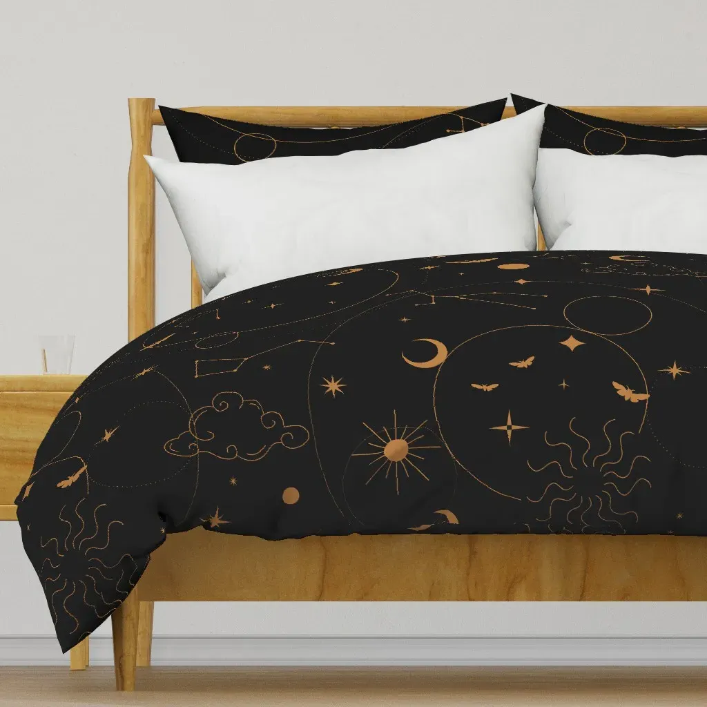 Celestial Constellations Duvet Cover - Gold product