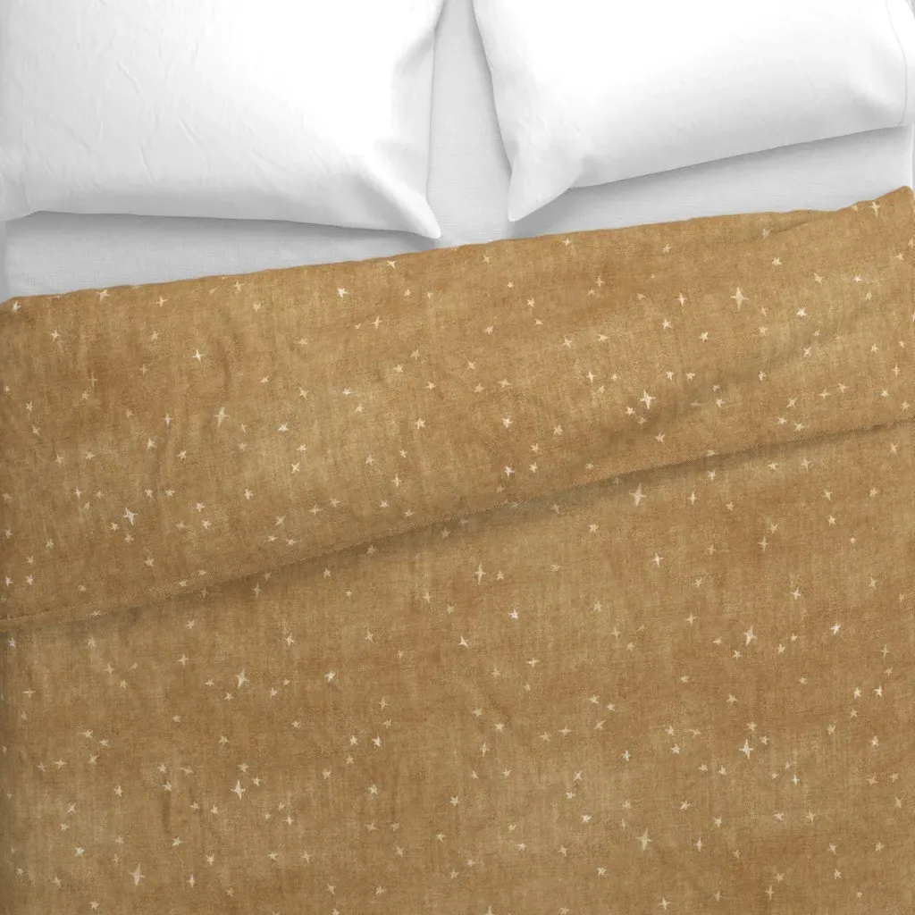 Celestial Stars Duvet Cover - Beige alternate view