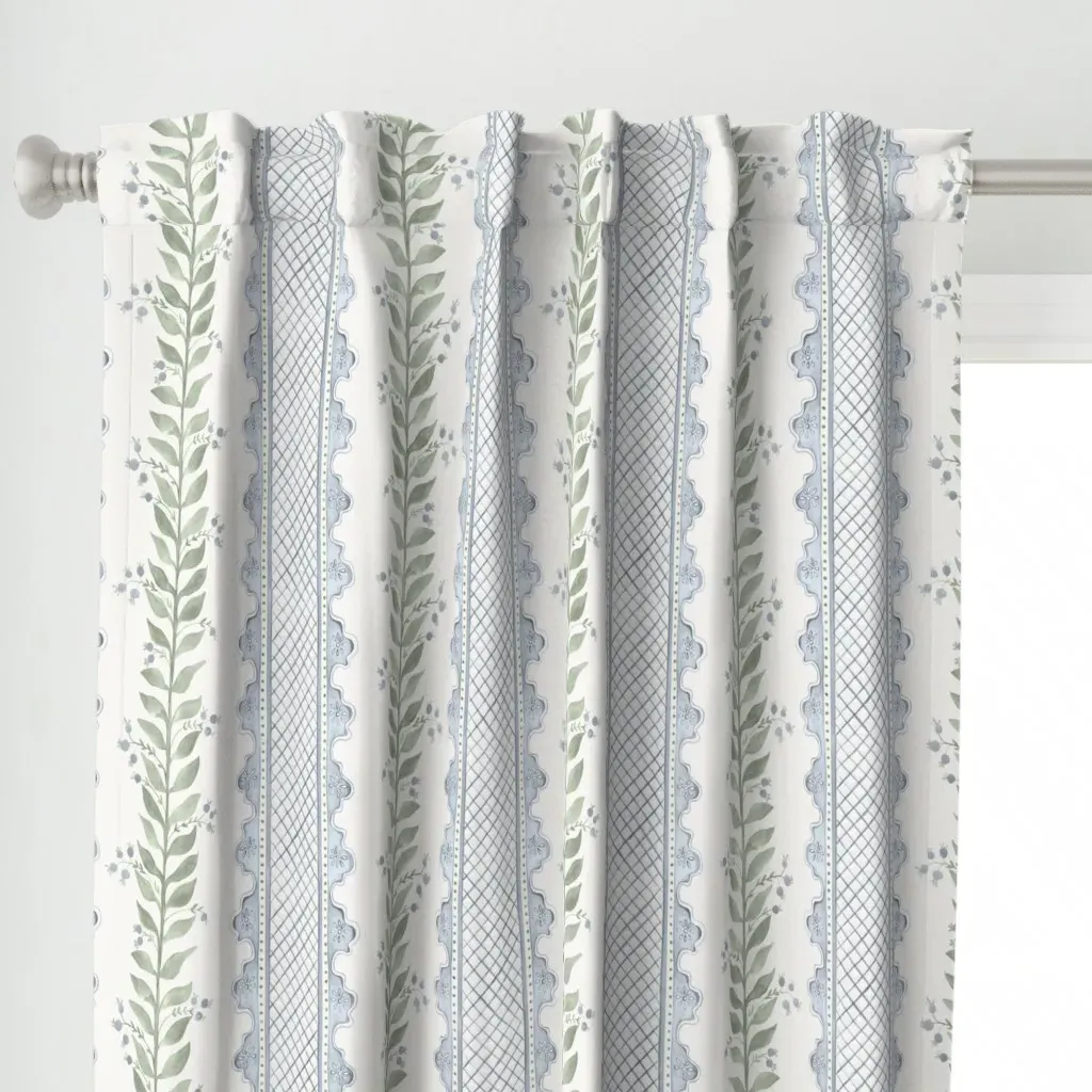 Celia Curtain Panel - Sage Green alternate view