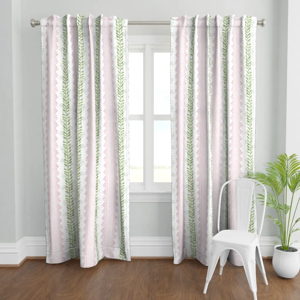 Celia Custom Curtain Panel - Pink product