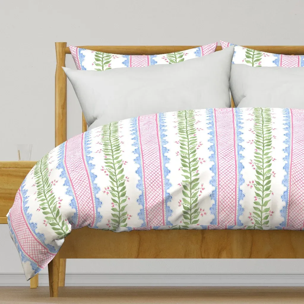 Celia Duvet Cover - Green product