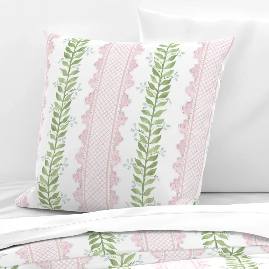 Celia Euro Pillow Sham - Pink, Cotton product