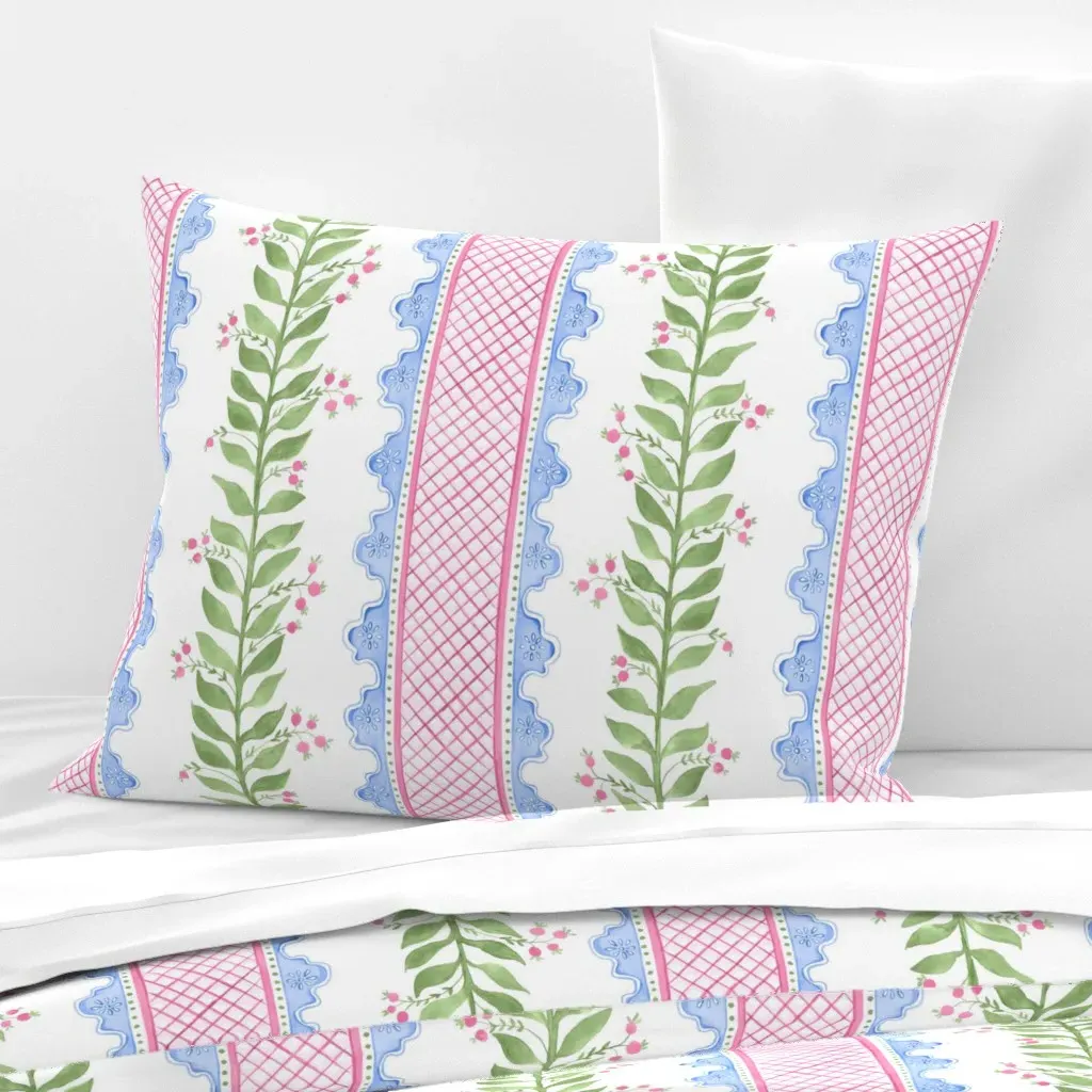 Celia Standard Knife Edge Cushion Cover - Green, Cotton Sateen product