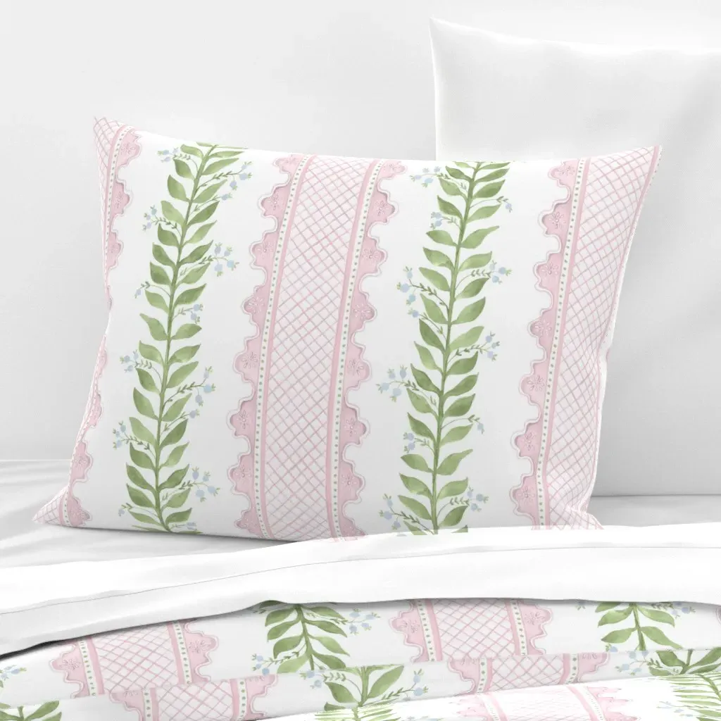 Celia Standard Knife Edge Cushion Cover - Pink, Cotton Sateen product