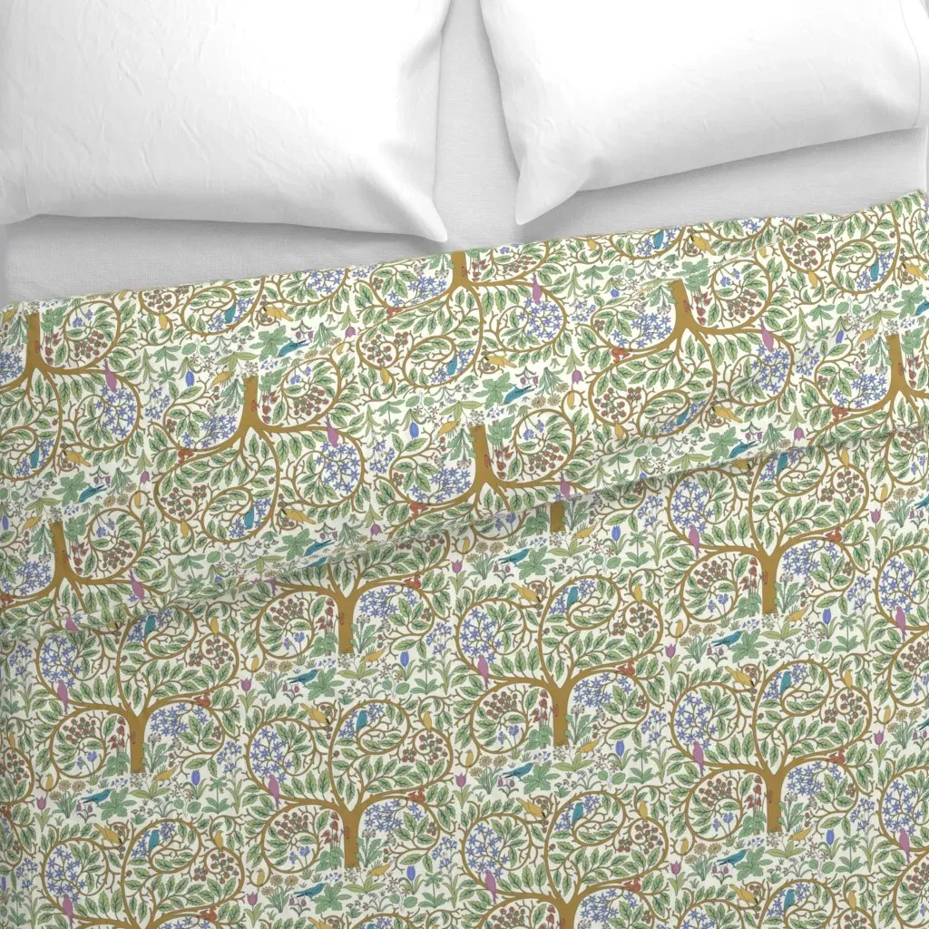 Cfa Voysey Garden Of Eden 2 Duvet Cover - Gold alternate view
